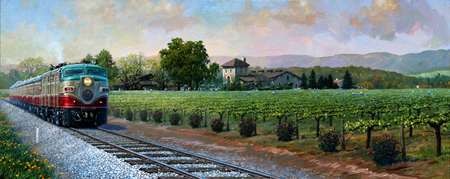 Northern California Napa Train – V. Sattui Winery