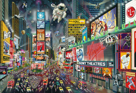 New York – Times Square Panorama