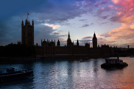 Houses of Parliament at Dusk LDN138