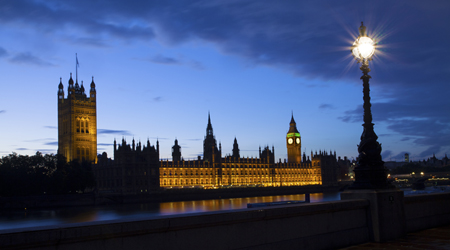 Houses of Parliament by Night LDN135p