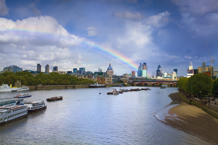 Rainbow Over the City LDN129