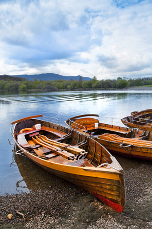 Rowing Boats on Consiston Water BT141