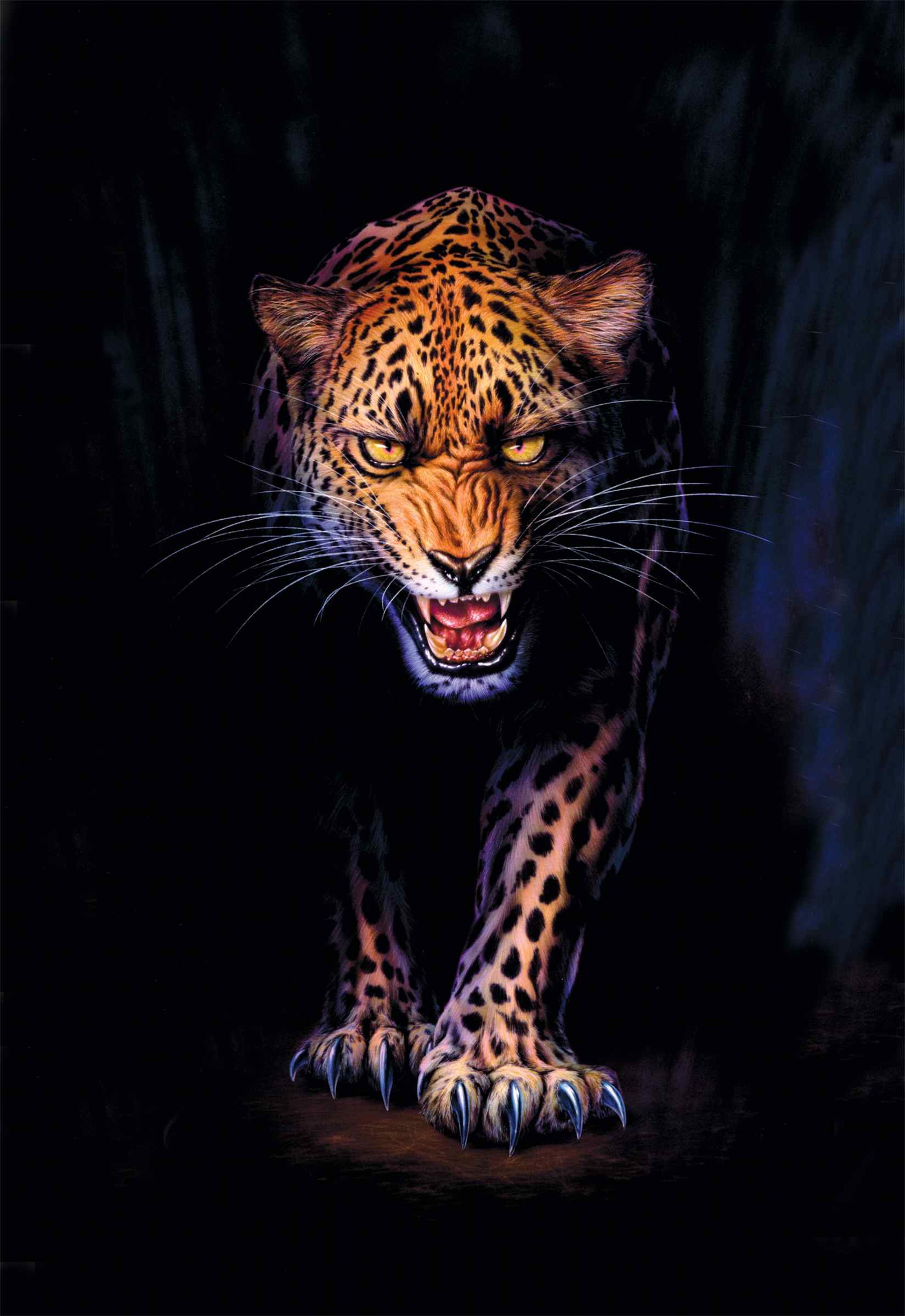 Prowling Leopard