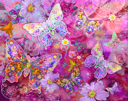 Butterfly Flowerland