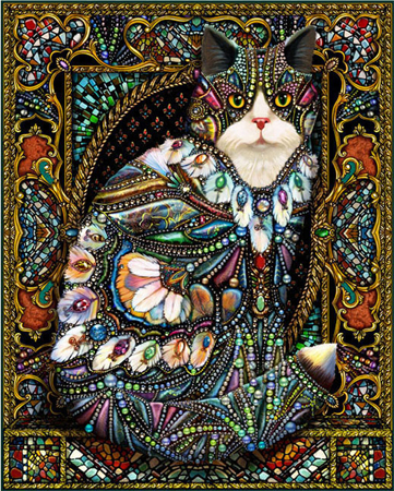 The jeweled Cat