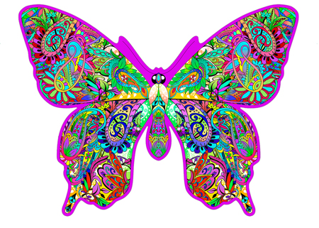 Paisley Butterfly