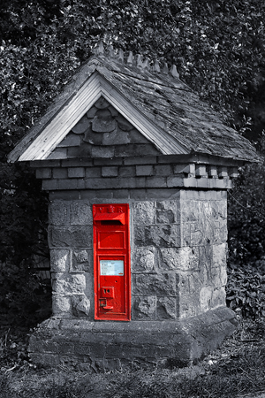 Red Post Box PTB101