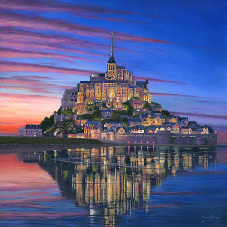 Mont Saint Michel Soir