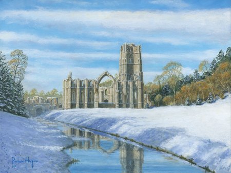 Winter Morning – Fountains Abbey, Yorkshire