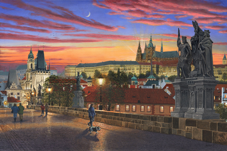 Prague at Dusk