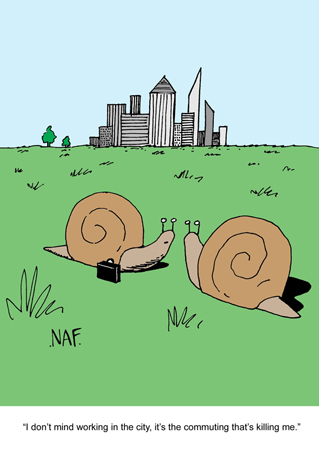 City Snail Commuting G381col