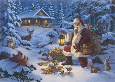 CG-308 – Woodland Santa