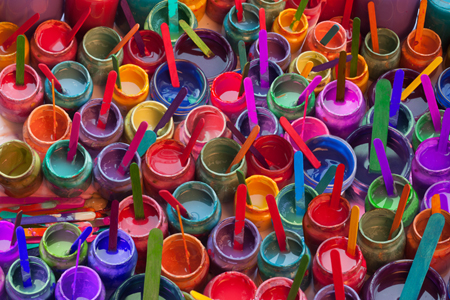 Paint Jars Popsicles Tix