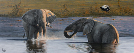 Elephant Watering Hole