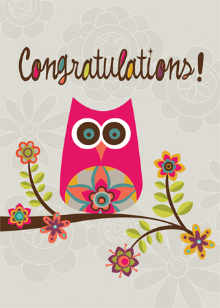 Owl Congratulations!