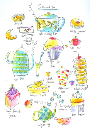 Cakes and Tea