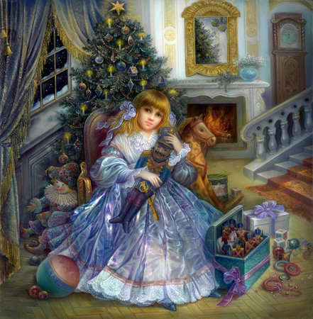 Girl with Presents