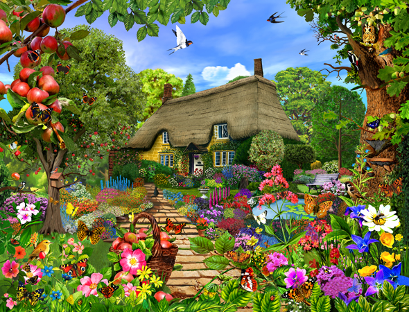 English Cottage Garden