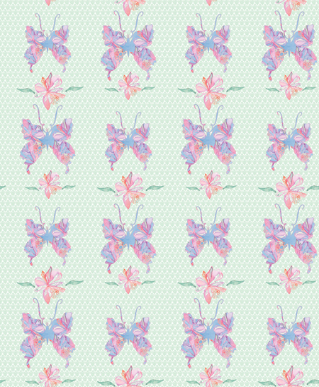 Menagerie Butterfly Pattern 9