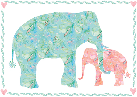 Menagerie Elephant Pillow 3