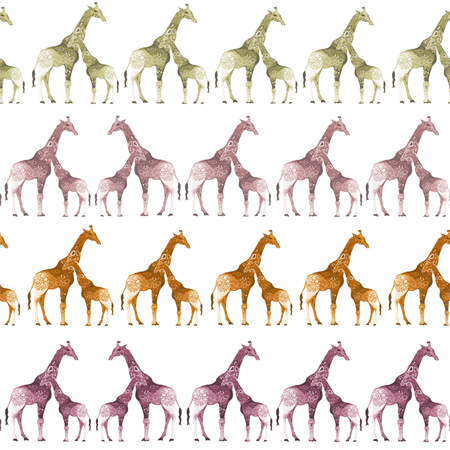 Menagerie Pattern Giraffe 2