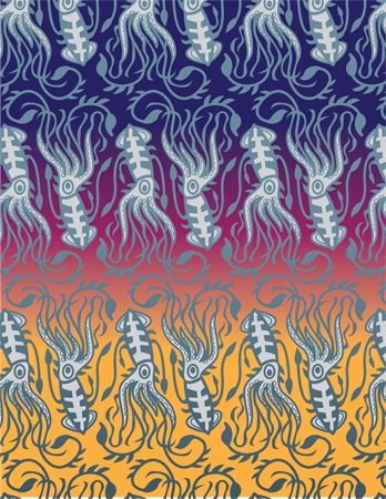 Squid Pattern Gradient