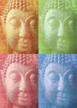 Four Colour Buddha