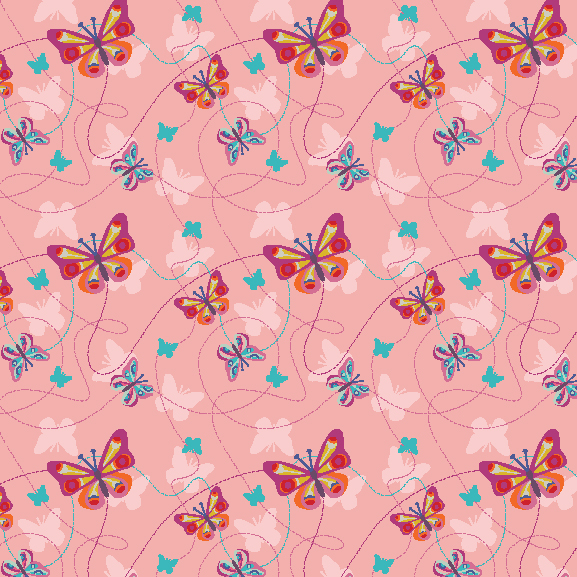 Square Butterfly Pattern 3