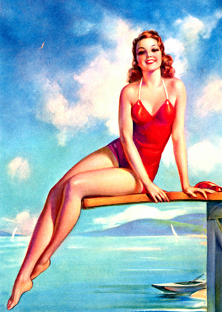 Beach Pinup 2