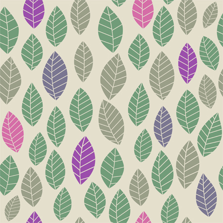 Leaf Pattern pastels 01