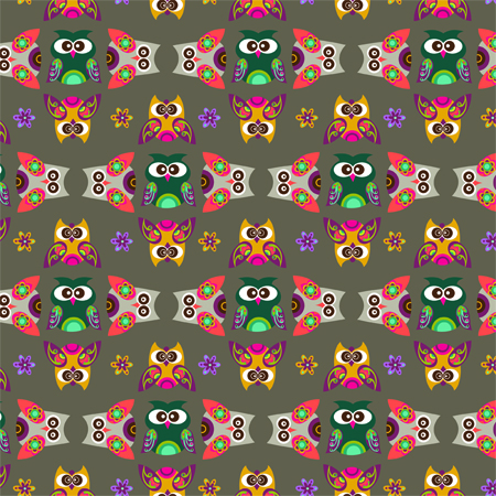 Little Owls Pattern 2