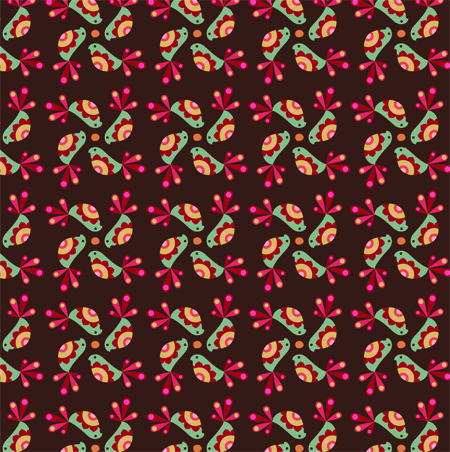 Sofia Bird Pattern 1