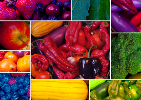 Collage Vegetable Color