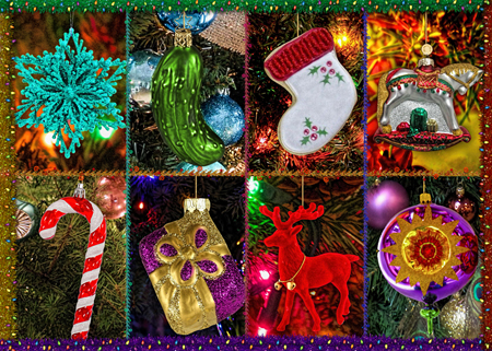 Festive Ornaments 2×4