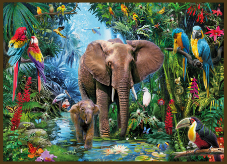 Jungle Elephants