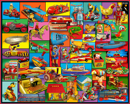 Vintage Tin Toys