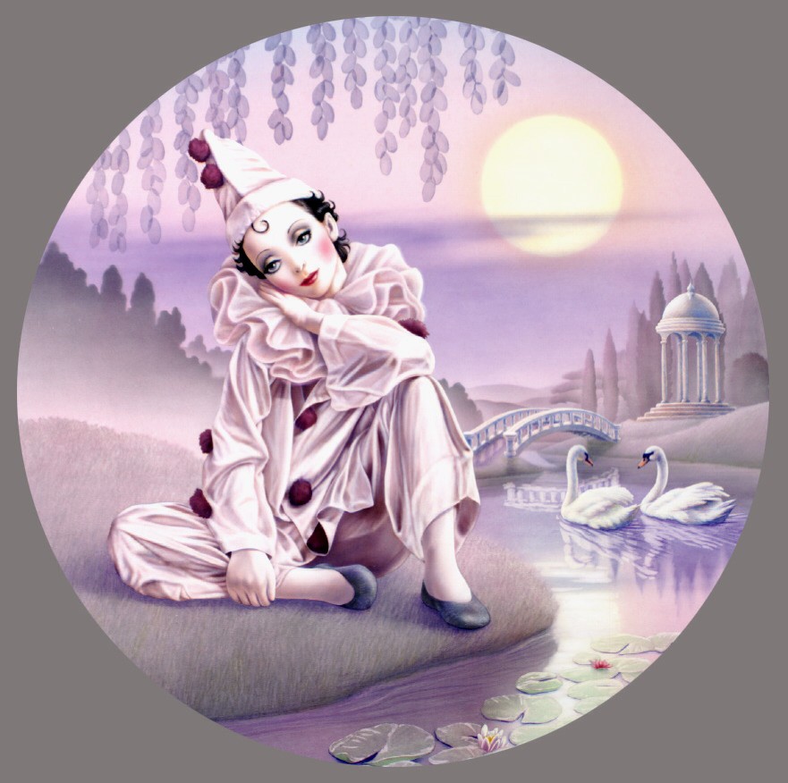 Pierrot & Swans Variant 1