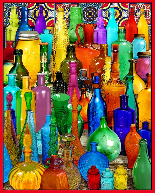 Vintage Glass Bottles