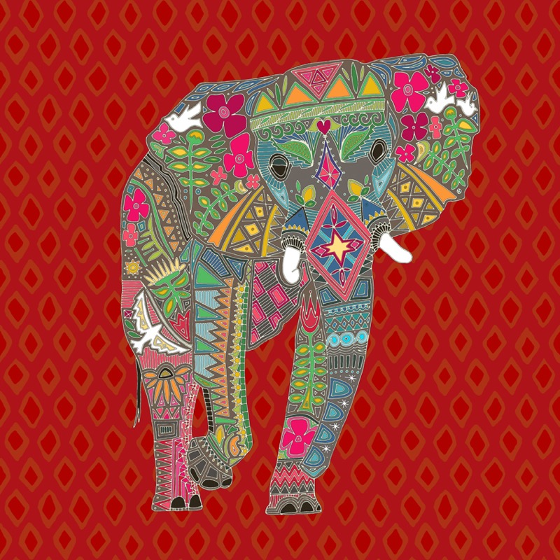 Painted Elephant