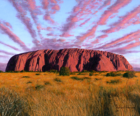 Uluru Sunset Ayers Rock