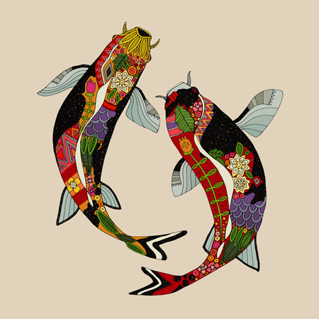 Two Koi