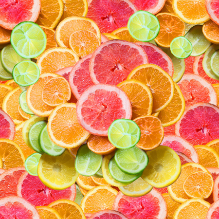 Repeat Pattern Citrus