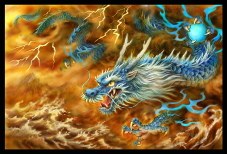 Blue Dragon of The East