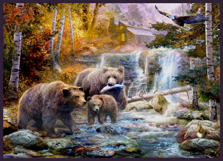 Bears in Canyon