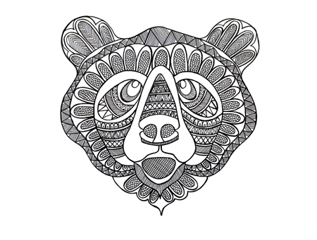 Animal Head – Bear