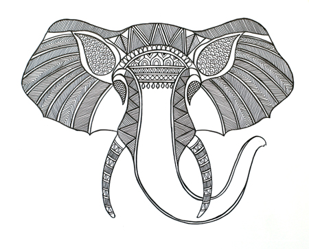 Animal Head – Elephant