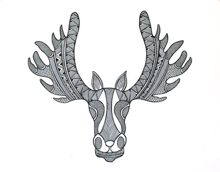 Animal Head – Moose