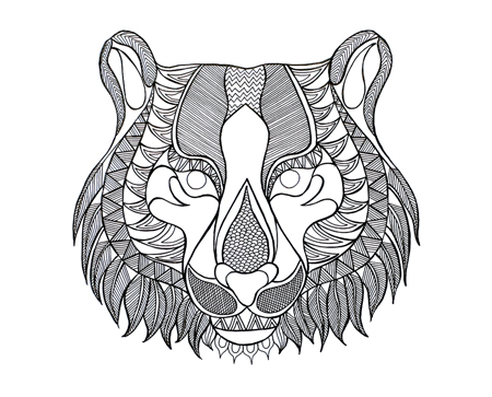 Animal Head – Tiger