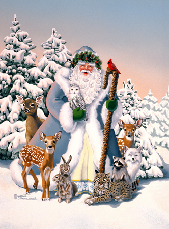 Santa’s Woodland Friends cps237