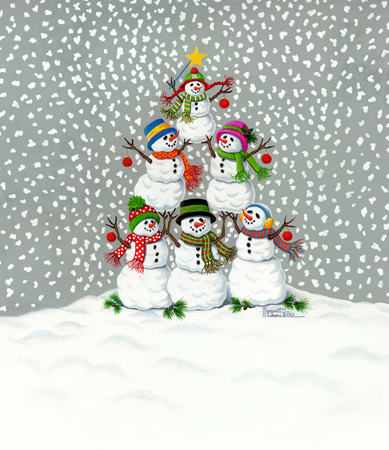 Snowmen Tree cps280